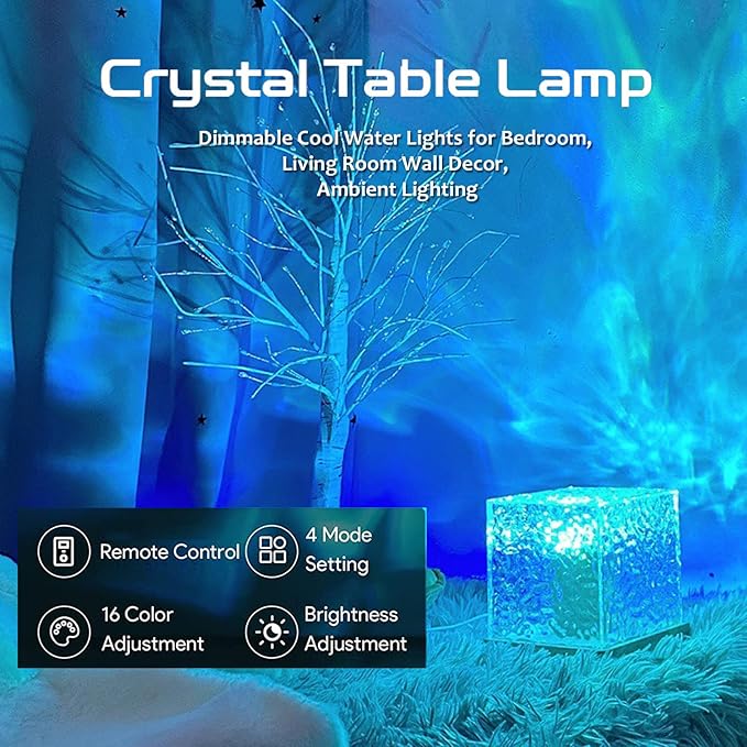 AquaGlow™ Ripple Night Lamp