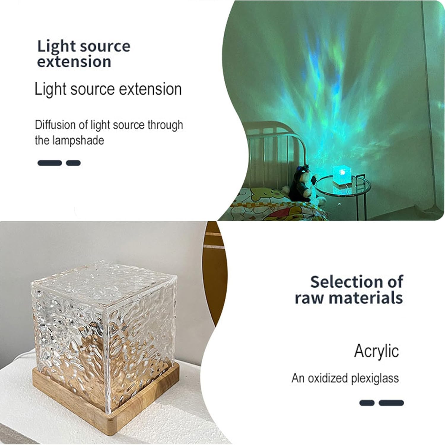 AquaGlow™ Ripple Night Lamp