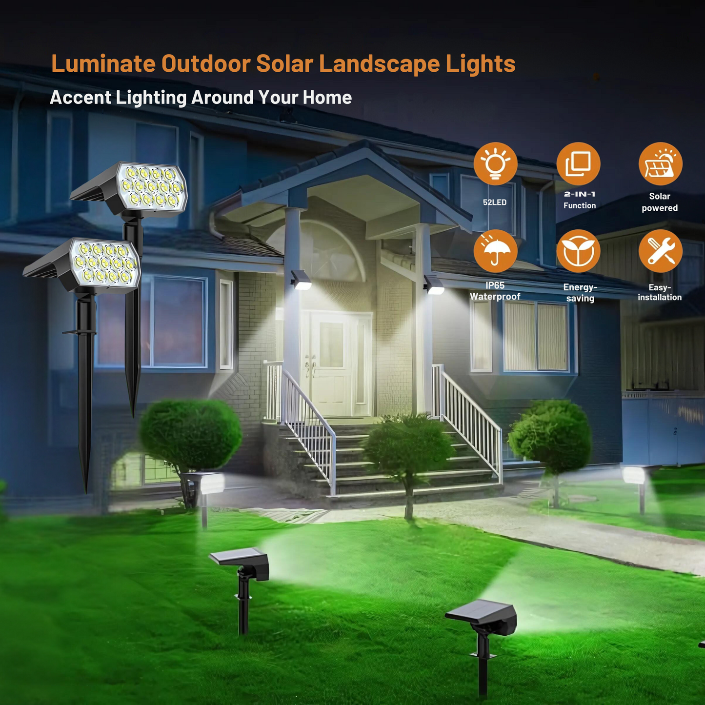 Luminate™ Solar Spotlight Outdoor